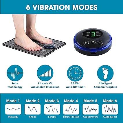 ems foot massager mat