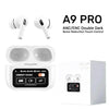 New A9 Pro Apple Airpods ANC/ENC Noise Reduction, Touch Control Wireless Airbuds