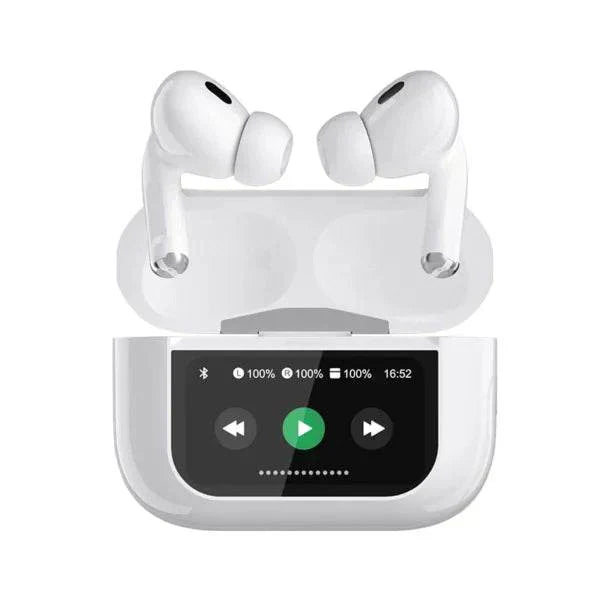 new a9 pro apple airpods anc/enc noise reduction, touch control wireless airbuds