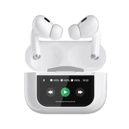 New A9 Pro Apple Airpods ANC/ENC Noise Reduction, Touch Control Wireless Airbuds