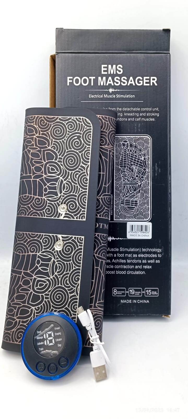 ems foot massager mat