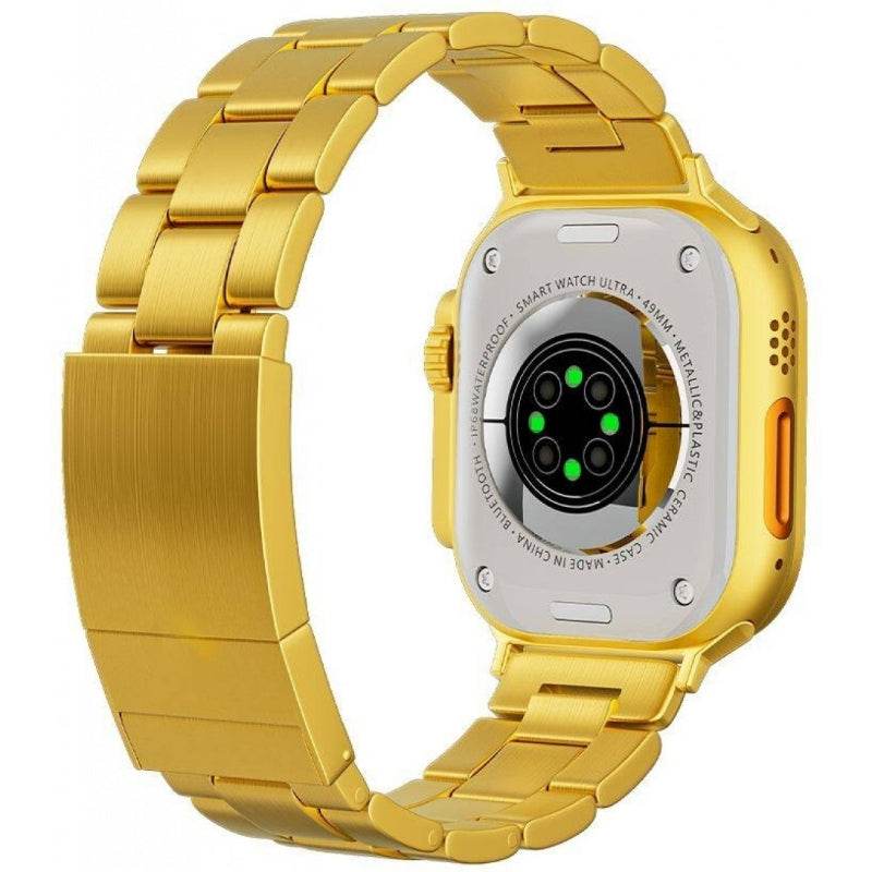 fendior american gold edition g9 ultra pro series 8 smart watch with  extra straps