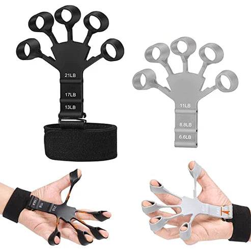 metal-hook grip strength trainer