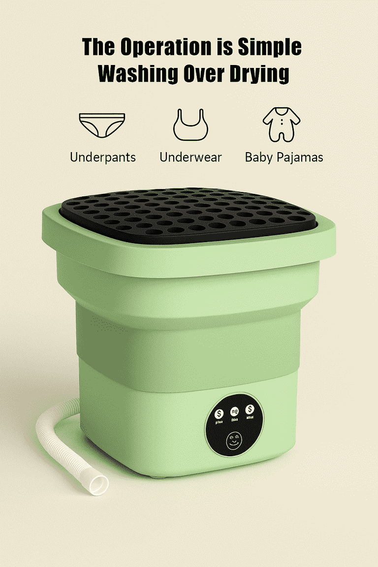 uae's best selling mini foldable washing machine