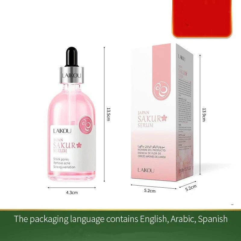 cherry blossom serum hydrating facial treatment