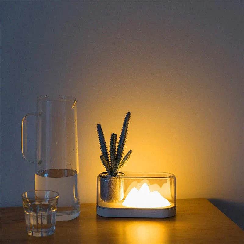 creative mountain night light