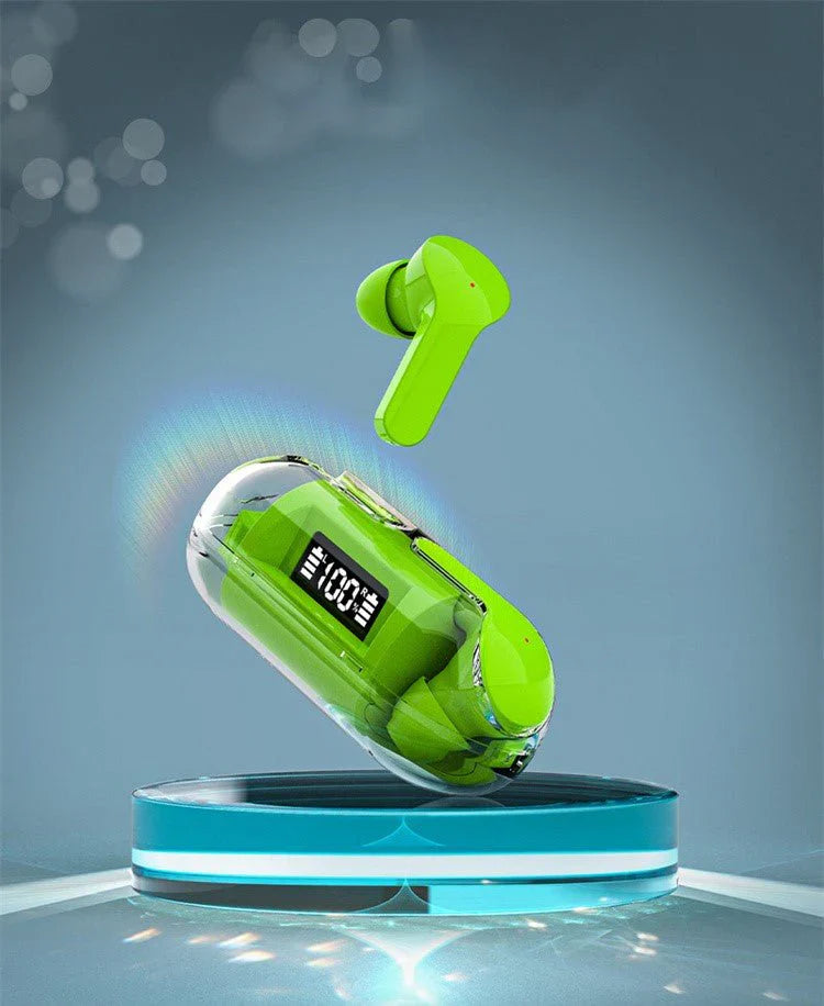 crystal wireless earphones - transparent air 33