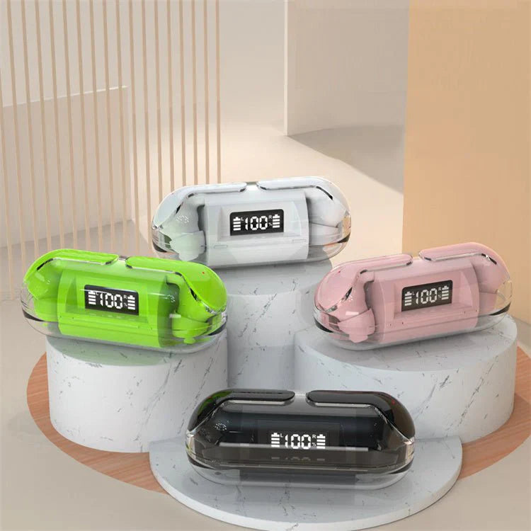 crystal wireless earphones - transparent air 33