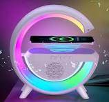 led wireless charger speaker