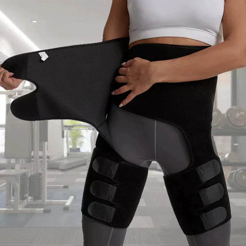 one-piece adjustable waist belt for comfort
