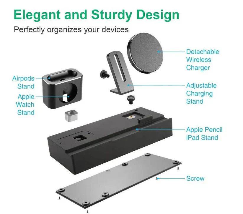eight in one wireless charging bracket