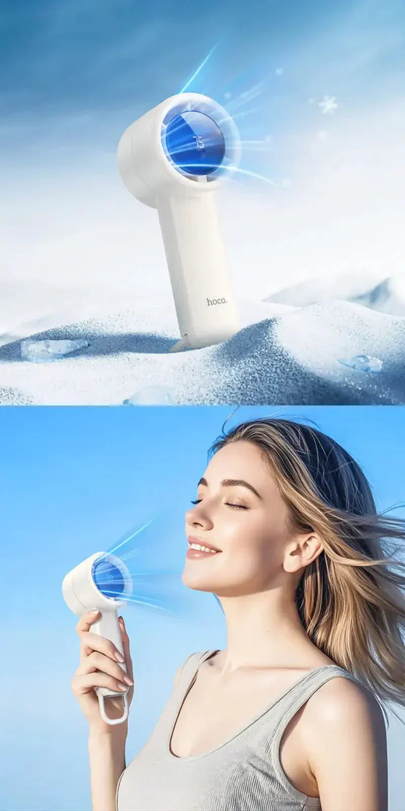 hoco - portable handheld fan