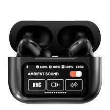 new a9 pro apple airpods anc/enc noise reduction, touch control wireless airbuds