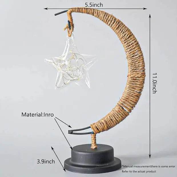 led lamp star moon