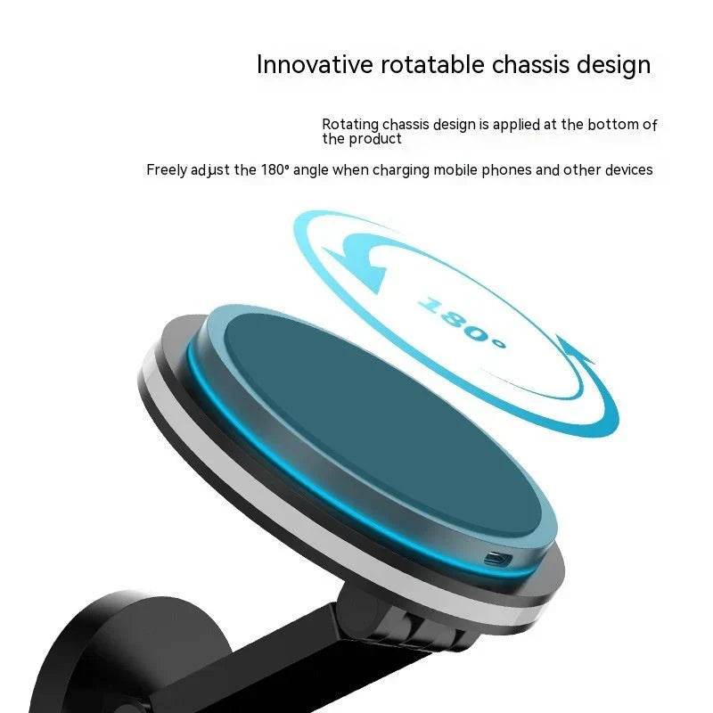magnetic folding wireless charging bracket