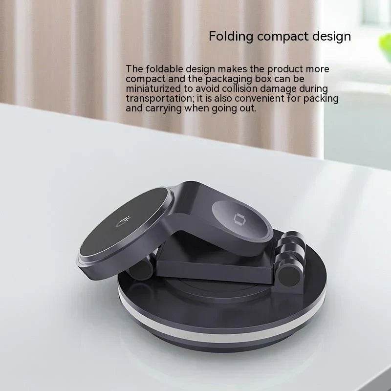 magnetic folding wireless charging bracket