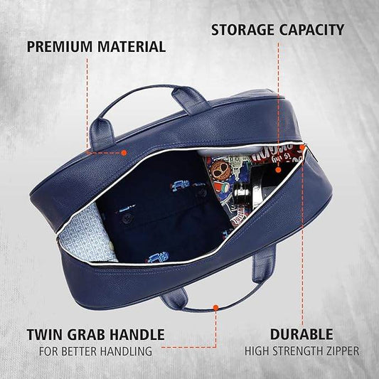 Nautica - Leatherette Duffel Bag