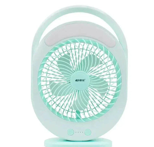 Rechargeable Fan with LED Light