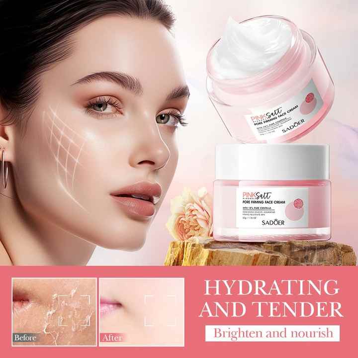 sadöer - himalayan pink salt minerals pore firming face cream (original)