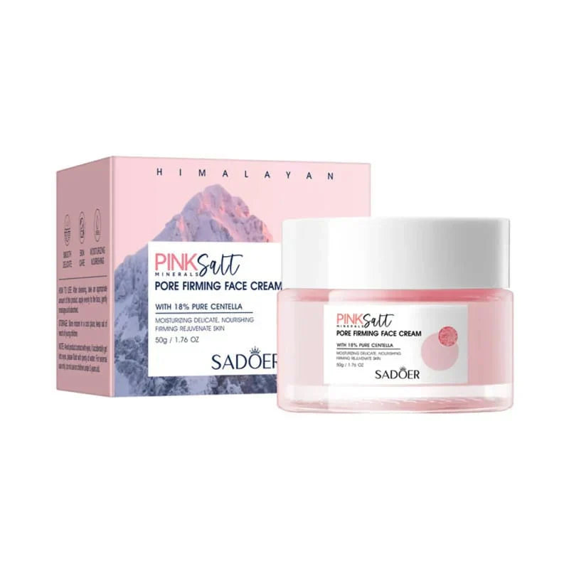 sadöer - himalayan pink salt minerals pore firming face cream (original)