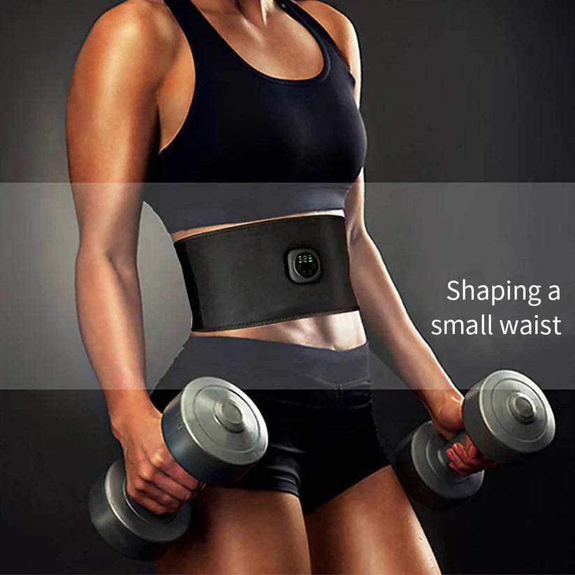smart digital display fitness ems belt abdominal instrument boxed abdominal muscle trainer lazy fitness artifact