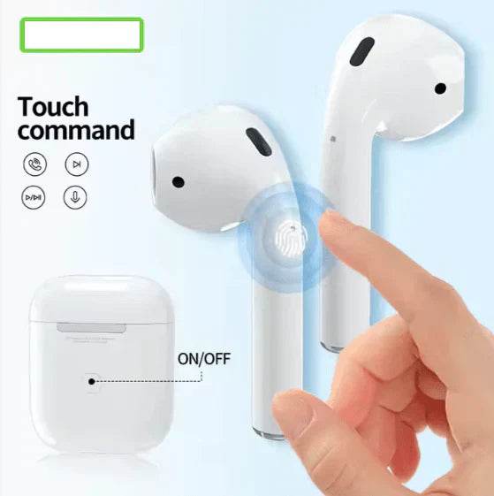 smart led display earbuds