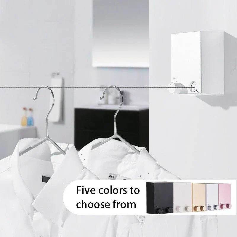 telescopic clothesline clothes drying rope