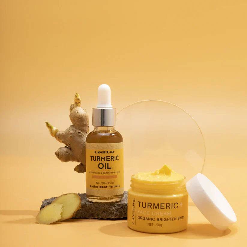 turmeric essential oil skin care set