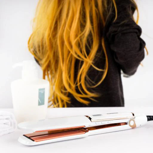 wide plate hair straightener