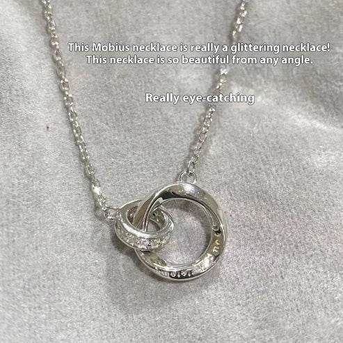necklace gift for boyfriend or girlfriend clavicle chain.
